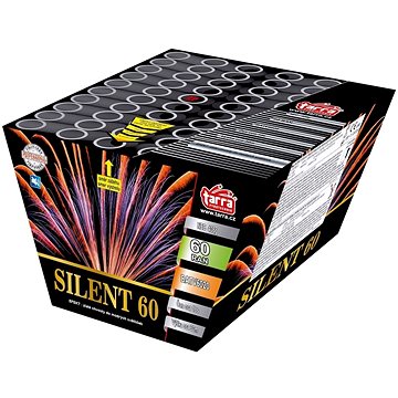 Ohňostroj - baterie výmetnic silent 60 ran  