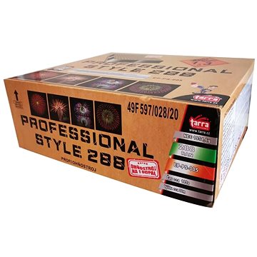 

Ohňostroj -profi složený ohňostroj professional style 288 ran