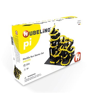 

HUBELINO Pi Kuličková dráha - set s kostkami Starter 214 ks