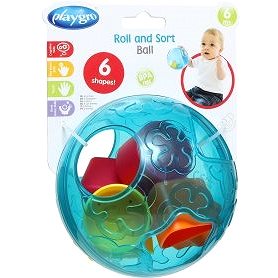 

Playgro - Vkládací míček s tvary