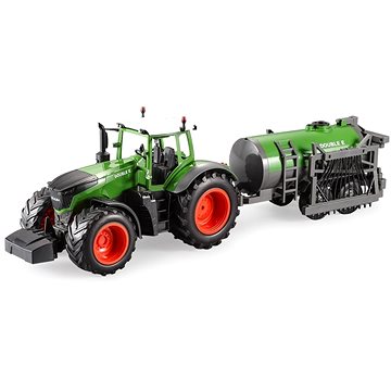 Traktor Fendt s funkční kropící cisternou 1:16 - RC traktor