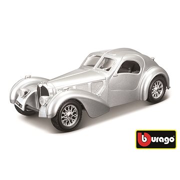 

Bburago 1:24 Bugatti Atlantic stříbrná