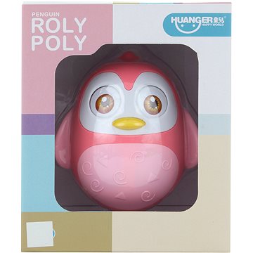 

Rolly-polly růžové