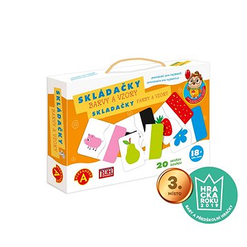 

Poznávání pro nejmenší - Skládačky-Barvy a vzory