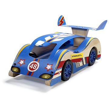 

Stanley Jr.K004-SY Stavebnice, závodní auto, dřevo