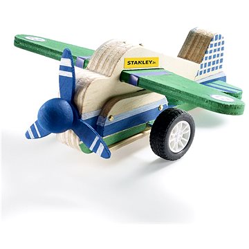 

Stanley Jr. JK029-SY Stavebnice, letadlo, dřevo