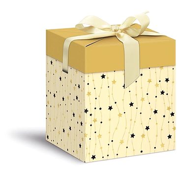 Krabička dárková vánoční 12x12x15cm - Balení dárků