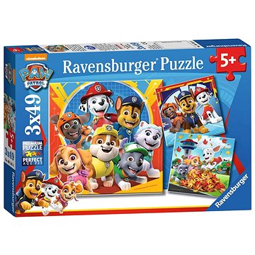 

Ravensburger 050482 Tlapková patrola - Hrátky v listí 3x49 dílků