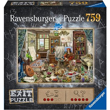 

Ravensburger 167821 Exit Puzzle: Umělecké studio 759 dílků