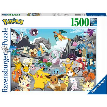 Ravensburger 167845 Pokémon 1500 dílků - Puzzle