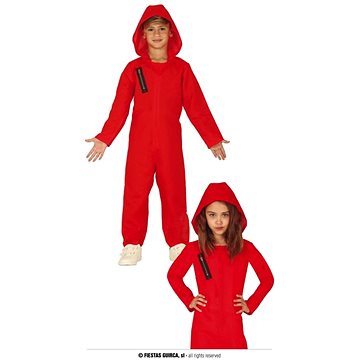 

Dětský Kostým - La Casa De Papel - Papírový Dům - vel. 5-6 let