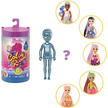 Barbie Color Reveal Chelsea třpytivá - Panenka