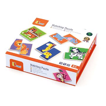 

Dřevěné puzzle zvířátka