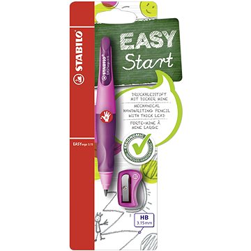 

STABILO EASYergo 3.15 R růžová/fialová + Ořezávátko