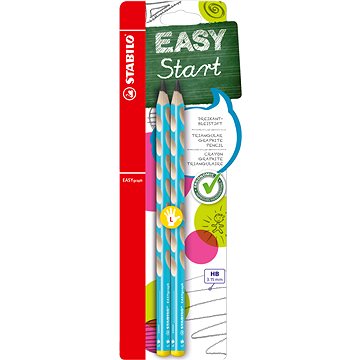 

STABILO EASYgraph L HB modrá, 2ks Blistr