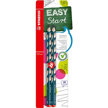 

STABILO EASYgraph R HB petrolejová, 2ks Blistr