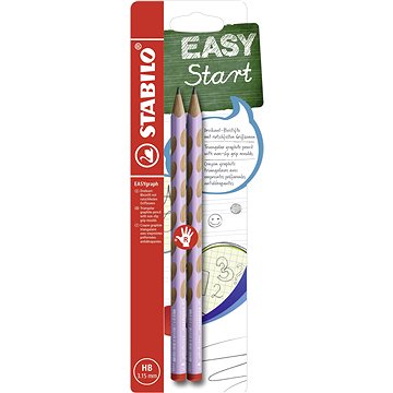 

STABILO EASYgraph R Pastel Edition HB fialová, 2ks Blistr
