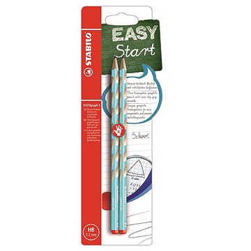 

STABILO EASYgraph S R HB modrá - balení 2 ks