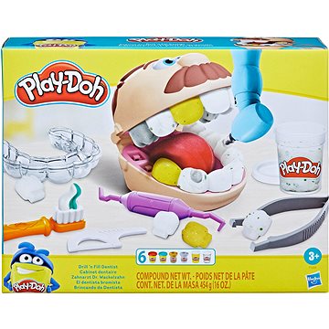 Play-Doh Zubař Drill'n fill - Modelovací hmota