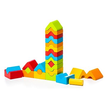 

Cubika 15016 Sada 5 věží LD-13 - dřevěná skládačka 25 dílů