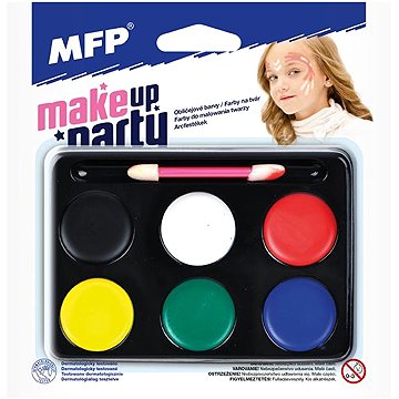 

MFP PAPER se štětečkem, set 6 barev