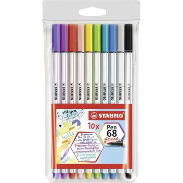 

STABILO Pen 68 brush pouzdro 10 barev