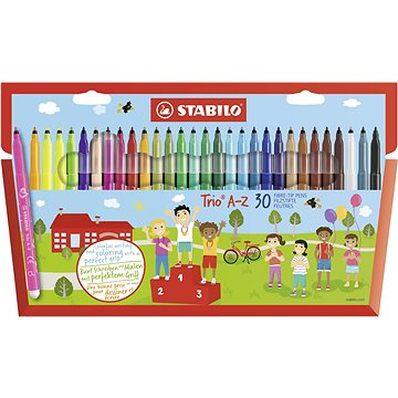 

STABILO Trio A-Z pouzdro 30 barev