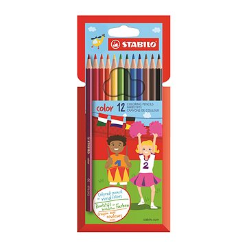 STABILO color kartonové pouzdro 12 barev