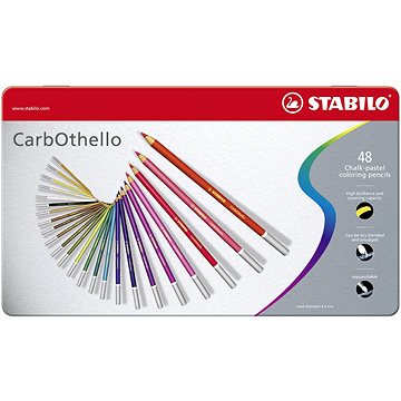 

STABILO CarbOthello kovové pouzdro 48 barev