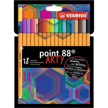 

STABILO Point 88 ARTY 18 barev