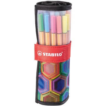 STABILO Point 88 rollerset ARTY 25 barev