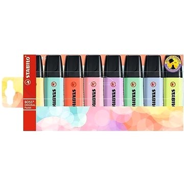 STABILO BOSS ORIGINAL Pastel pouzdro 8 ks