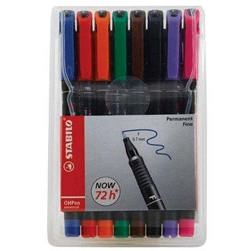 

STABILO OHPen universal permanent F, pouzdro 8 barev