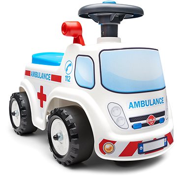 

Falk Odrážedlo Ambulance s otevíracím sedadlem a klaksonem na volantu
