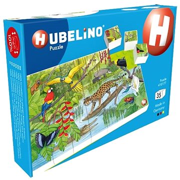 

Hubelino Puzzle Zvířata v deštném pralese