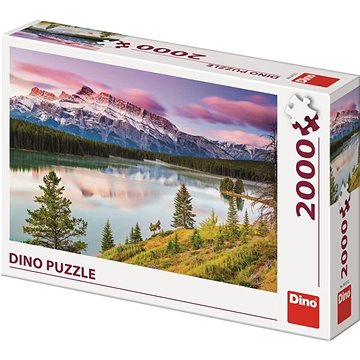 Dino skalnaté hory 2000 puzzle  - Puzzle