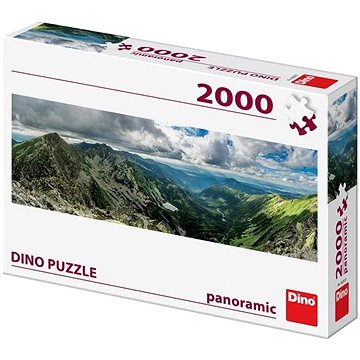 Dino roháče 2000 panoramic puzzle  - Puzzle