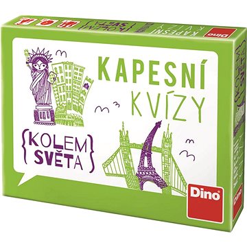 Dino kapesní kvízy - kolem světa