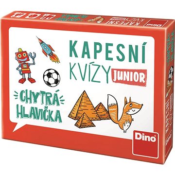 

Dino kapesní kvízy junior - chytrá hlavička