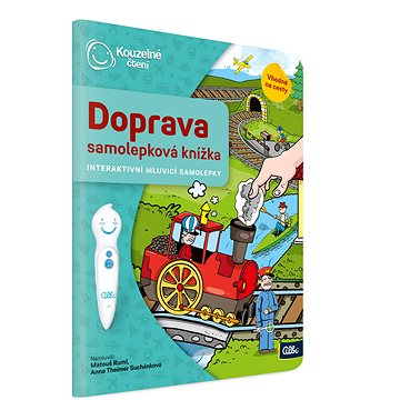 

Kouzelné čtení - Samolepková knížka Doprava