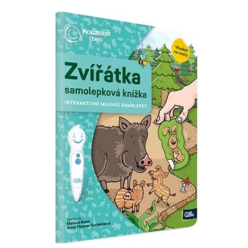 

Kouzelné čtení - Samolepková knížka Zvířátka
