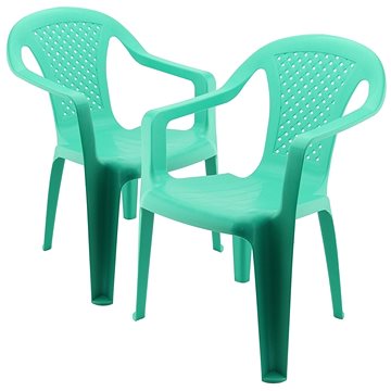 IPAE - sada 2 židličky zelené - Dětská židlička