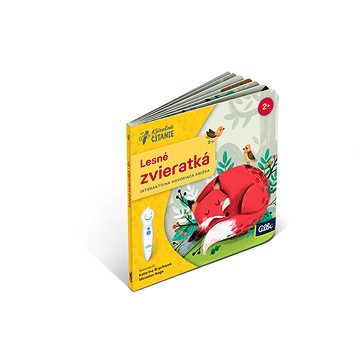 Kúzelné čítanie Minikniha pro nejmenší - lesní zvířátka SK - Kniha pro děti