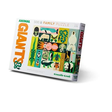 

Rodinné puzzle - Zvířecí obři (500 ks)
