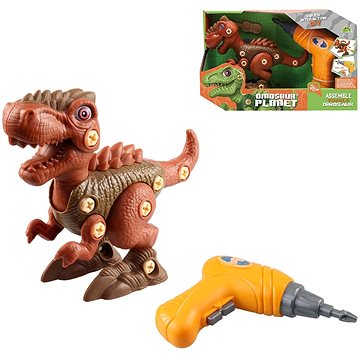 

Dinosaurus ke šroubování hnědý