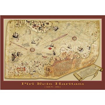 

Puzzle Mapa kapitána Reise 1000 dílků