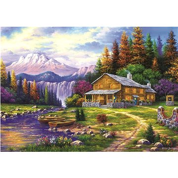 

Puzzle Západ slunce v horách 1000 dílků