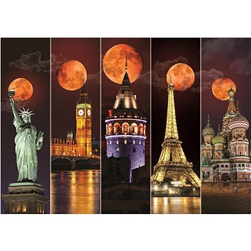 

Puzzle Rudý měsíc 1500 dílků