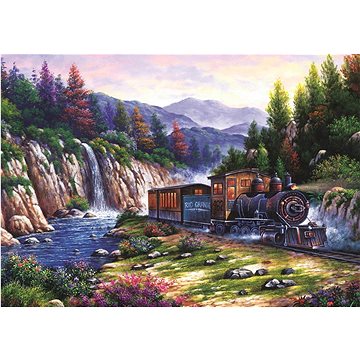 

Puzzle Cestování vlakem 1000 dílků