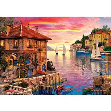 

Puzzle Středomořský přístav 1500 dílků